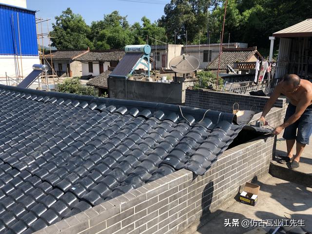 樹(shù)脂瓦小青瓦，農(nóng)村老房子換瓦的***優(yōu)選擇